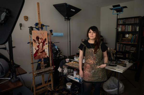 艺术家Karla Ortiz认为人工智能是“身份盗窃”，而不是承诺