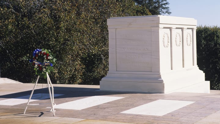 The Tomb of the Unknown Soldier.