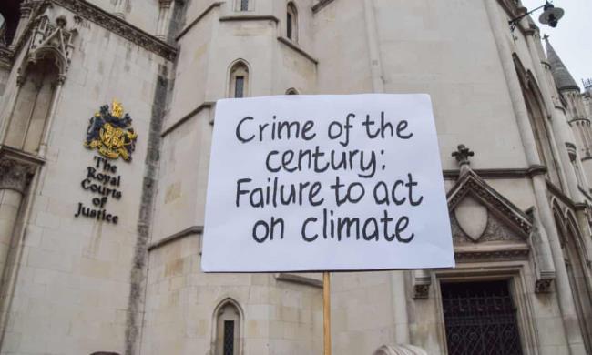 英格兰和威尔士的气候抗议者失去了刑事损害辩护