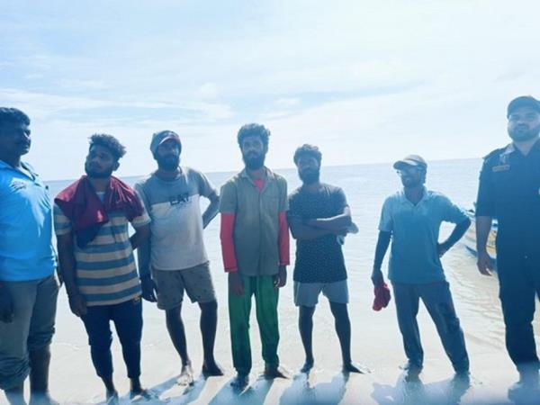 海岸警卫队逮捕了五名进入印度水域的斯里兰卡渔民