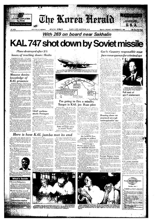 Sept. 2, 1983 issue of The Korea Herald.