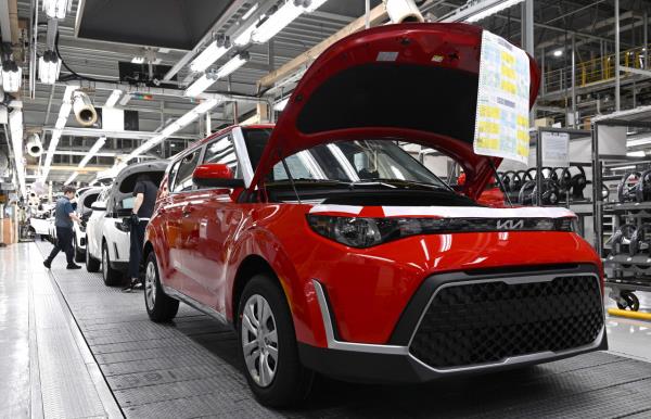 [现场报道]起亚汽车光州工厂正在进行自动化